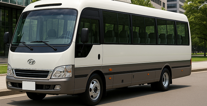 소규모 단체 야유회 및 셔틀 운행용 25인승 미니버스